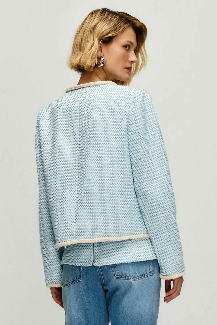 Imagem de Casaco Clarice Tweed Ice Le Blog